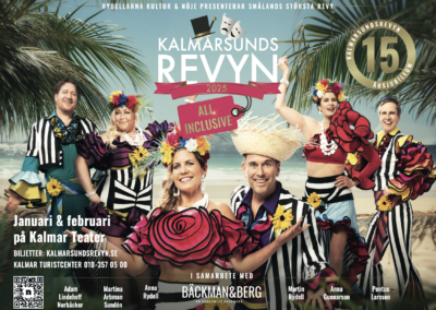 Kalmarsundsrevyn ”All inclusive”, 31 dec – feb